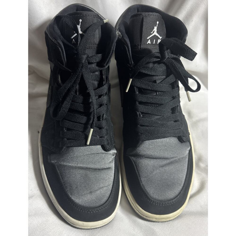 Nike Air Jordan 1 Mid SE Size 9 852542-012 Nylon Black Anthracite